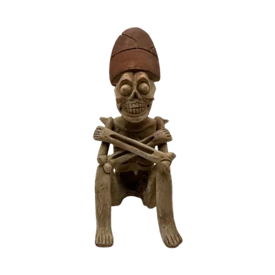 Mictlantecuhtli, Dios de la Muerte - Mexica del Posclásico Tardío (1325-1521 d.C.) en Piedra