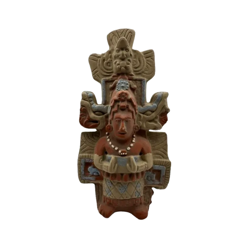 Female Priest Figurine - Maya, Clásico (200 - 900 d.C.) (Cerámica)