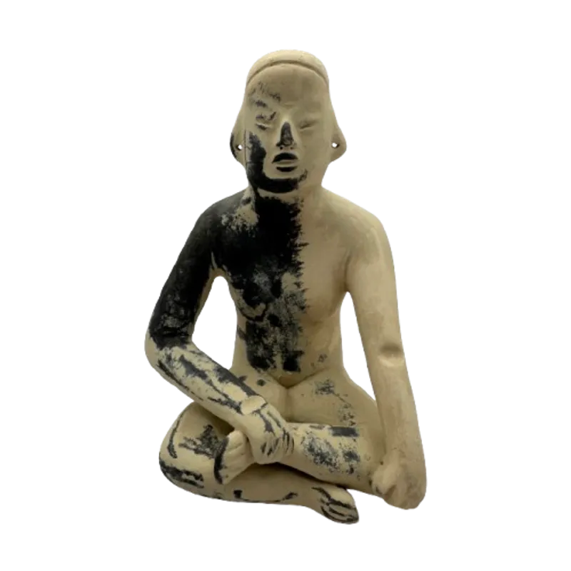 Male Anthropomorphic Figurine - Teotihuacán, Clásico (200-600 d.C.) (Cerámica)